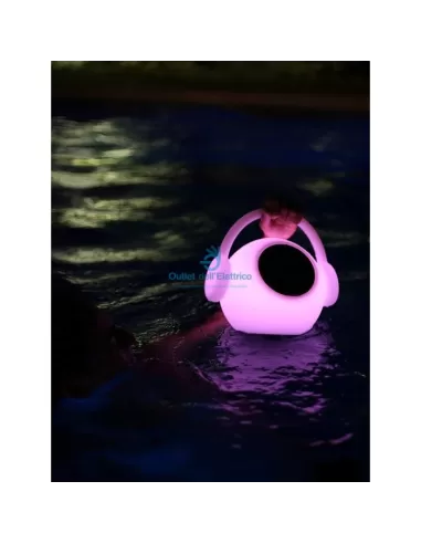 Mantra Lichtlautsprecher RGB mit telec.porta.10w IP44 Bluetooth